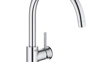 Baterie bucatarie Grohe BauClassic pipa C crom