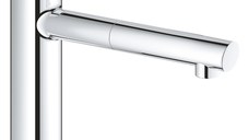 Baterie bucatarie Grohe Concetto cu dus extractibil  crom