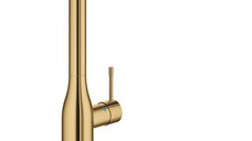 Baterie bucatarie Grohe Essence cu dus extractibil dual Spray  pipa L  cool sunrise