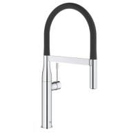Baterie bucatarie Grohe Essence cu pipa flexibila ProfiSpray  crom - 1
