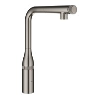 Baterie bucatarie Grohe Essence SmartControl cu dus extractibil pipa L brushed hard graphite - 1