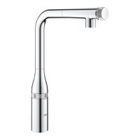 Baterie bucatarie Grohe Essence SmartControl cu dus extractibil  pipa L  crom - 1
