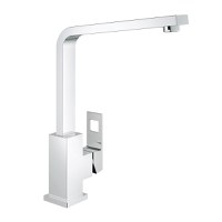 Baterie bucatarie Grohe Eurocube  pipa rotativa inalta - 1