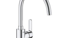 Baterie bucatarie Grohe Get  pipa C  crom