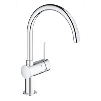 Baterie bucatarie Grohe Minta cu pipa C  crom - 1