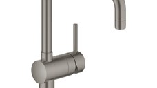 Baterie bucatarie Grohe Minta  pipa U  brushed hard graphite