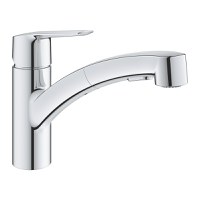 Baterie bucatarie Grohe Start cu dus extractibil dual spray  crom - 1