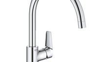 Baterie bucatarie Grohe Start Edge cu pipa C  crom