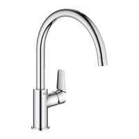 Baterie bucatarie Grohe Start Edge cu pipa C  crom - 1