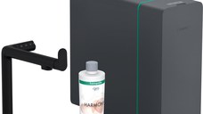 Baterie bucatarie Hansgrohe Aqittura M91 cu sistem de filtrare SodaSystem 240  negru mat