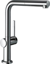 Baterie bucatarie Hansgrohe Talis M54 270 cu pipa extractibila  crom - 1