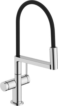 Baterie bucatarie Hansgrohe Talis Select M54 PowderSpray 3jet  Semi-Pro  crom - 1