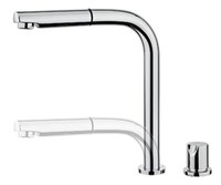 Baterie bucatarie Teka AUK 983  cu pipa extractibila  pentru montare sub fereastra - 1