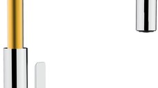 Baterie bucatarie Teka FOT 995 cu teava inalta rotativa  Brass