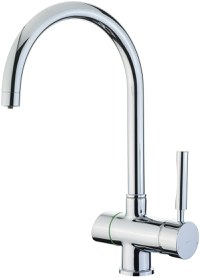 Baterie bucatarie Teka OS 200 cu 3 cai  optiune filtrare TekaPure  crom EXPUS - 1