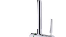 Baterie bucatarie Teka Total OS 206 cu 3 cai  sistem de filtrare optional  crom