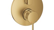 Baterie cada - dus Grohe Essence cu 3 functii  montaj incastrat  necesita corp ingropat  brushed cool sunrise