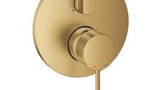 Baterie cada - dus Grohe Essence new cu 3 functii  montaj incastrat  necesita corp ingropat  brushed cool sunrise