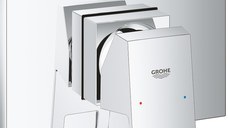 Baterie cada - dus Grohe Eurocube cu montaj incastrat  necesita corp ingropat  crom