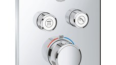Baterie cada - dus termostatata Grohe Grohtherm SmartControl montaj incastrat necesita corp ingropat crom