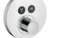 Baterie cada - dus termostatata Hansgrohe Axor Uno Select montaj incastrat necesita corp incastrat