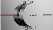 Baterie cada - dus termostatata Hansgrohe ShowerSelect Comfort E cu montaj incastrat necesita corp ingropat crom