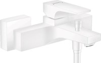 Baterie cada Hansgrohe Metropol  proiectie 18cm  alb mat - 1