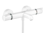 Baterie cada termostatata Hansgrohe Ecostat Comfort  alb mat - 1
