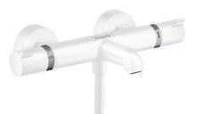 Baterie cada termostatata Hansgrohe Ecostat Comfort  alb mat