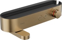 Baterie cada termostatata Hansgrohe ShowerTablet Select 400 cu pipa rotativa  bronz periat - 1