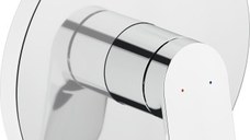 Baterie dus Duravit Wave cu montaj incastrat  necesita corp ingropat  crom