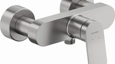 Baterie dus Duravit Wave  inox periat