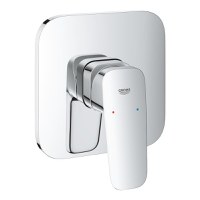 Baterie dus Grohe Cubeo cu montaj incastrat  necesita corp ingropat  crom - 1