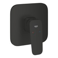 Baterie dus Grohe Cubeo cu montaj incastrat  necesita corp ingropat  matte black - 1
