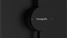 Baterie dus Hansgrohe DuoTurn E cu montaj incastrat  necesita corp ingropat  negru mat