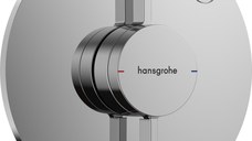 Baterie dus Hansgrohe DuoTurn S cu montaj incastrat  necesita corp ingropat  crom
