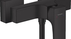 Baterie dus Hansgrohe Metropol  negru mat