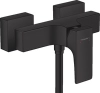Baterie dus Hansgrohe Metropol  negru mat - 1