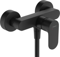 Baterie dus Hansgrohe Rebris S  negru mat - 1