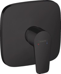 Baterie dus Hansgrohe Talis E montaj incastrat  necesita corp ingropat  negru mat - 1