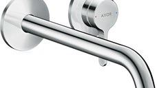 Baterie lavoar Axor ONE cu pipa 220mm  din 2 elemente  necesita corp ingropat  crom