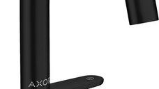 Baterie lavoar Axor ONE Select 140  ventil push-open  negru mat