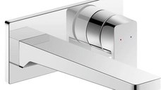 Baterie lavoar Duravit Manhattan din 2 elemente  de perete  necesita corp ingropat  crom