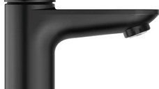 Baterie lavoar Duravit Wave S  fara ventil  negru mat