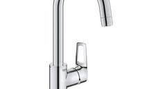 Baterie lavoar Grohe BauLoop L  ventil click-clack  crom