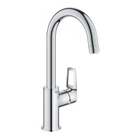 Baterie lavoar Grohe BauLoop L  ventil click-clack  crom - 1