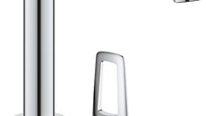 Baterie lavoar Grohe BauLoop New L  ventil pop-up  crom