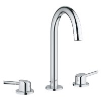 Baterie lavoar Grohe Concetto din 3 elemente  ventil pop-up  crom - 1
