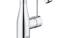 Baterie lavoar Grohe Essence M cu pipa rotativa  ventil click-clack  crom