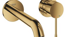 Baterie lavoar Grohe Essence New M din 2 elemente  de perete  montaj incastrat  necesita corp ingropat  cool sunrise